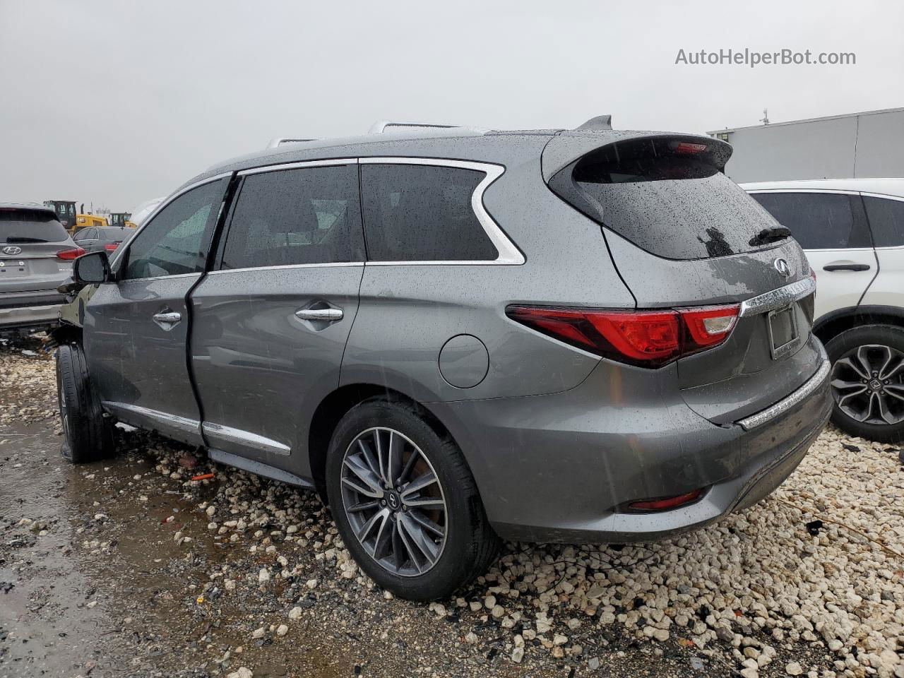 2017 Infiniti Qx60  Gray vin: 5N1DL0MN6HC515735