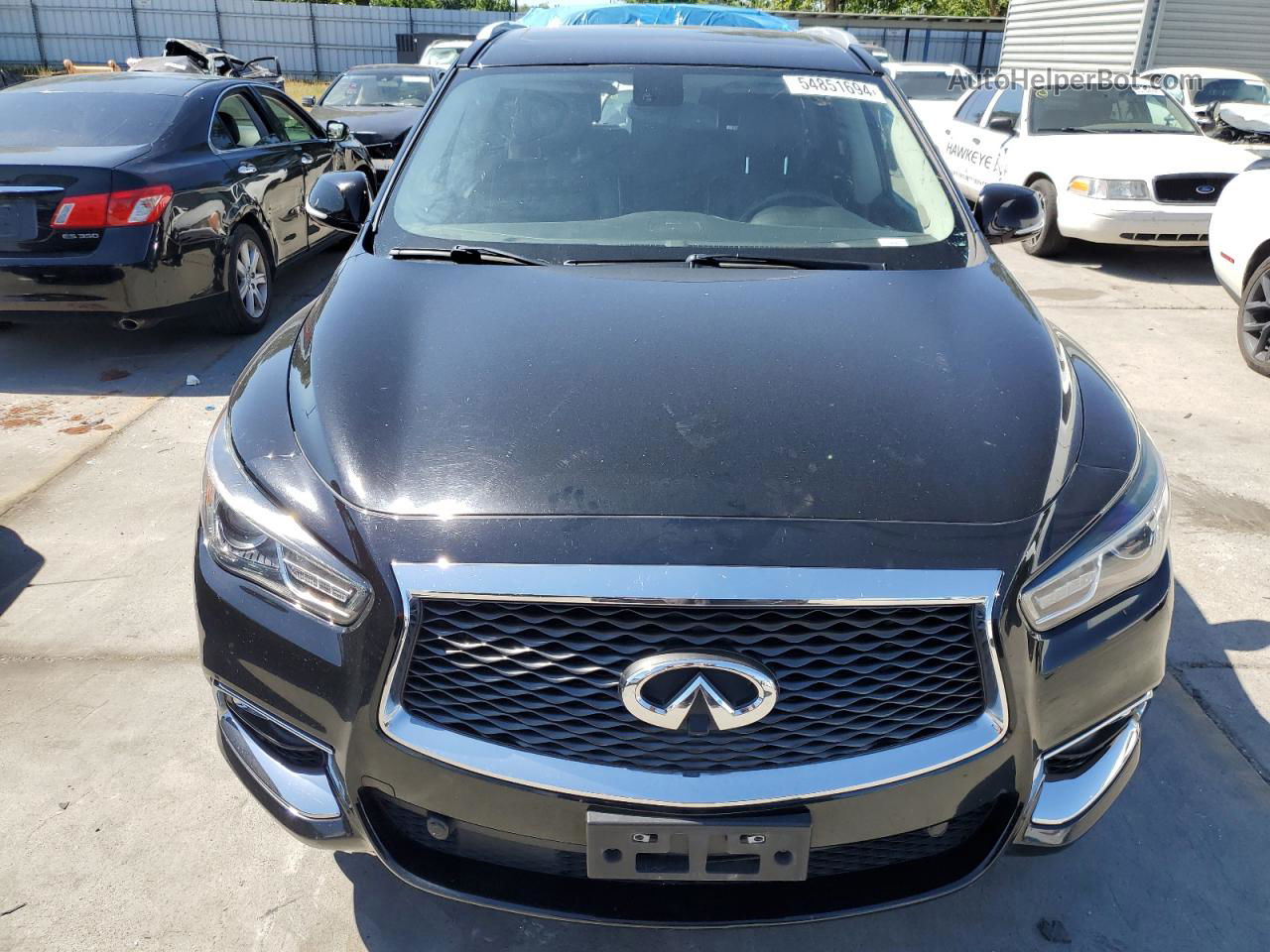 2017 Infiniti Qx60  Black vin: 5N1DL0MN6HC547505