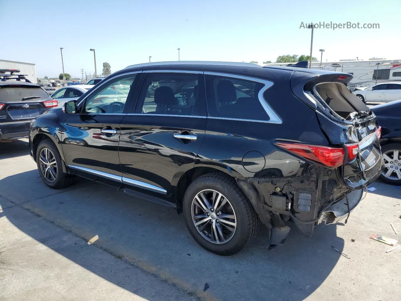 2017 Infiniti Qx60  Black vin: 5N1DL0MN6HC547505