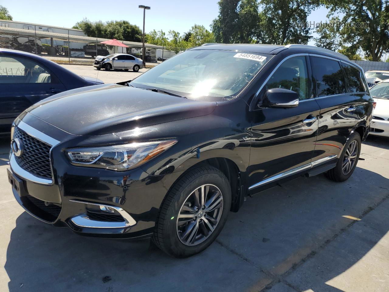 2017 Infiniti Qx60  Black vin: 5N1DL0MN6HC547505