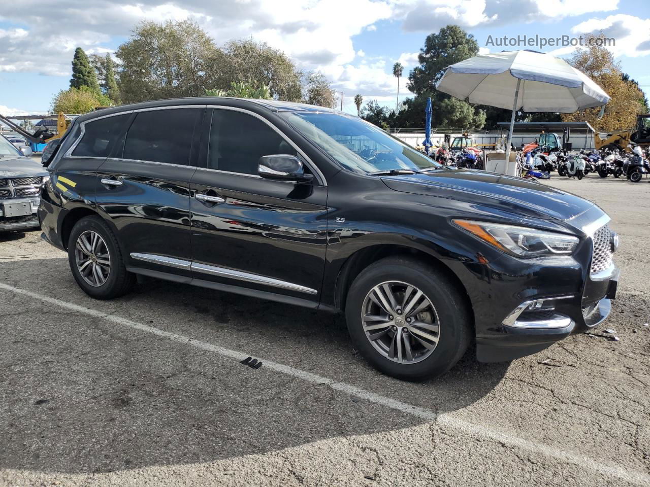 2020 Infiniti Qx60 Luxe Black vin: 5N1DL0MN6LC506316