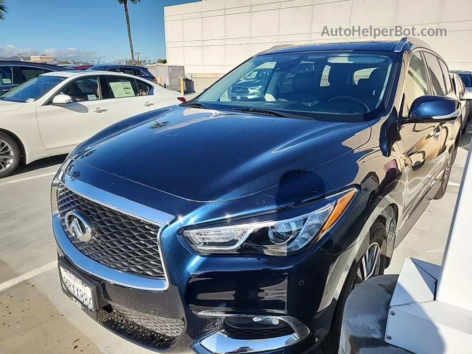 2020 Infiniti Qx60 Luxe/pure/special Edition Blue vin: 5N1DL0MN6LC508096