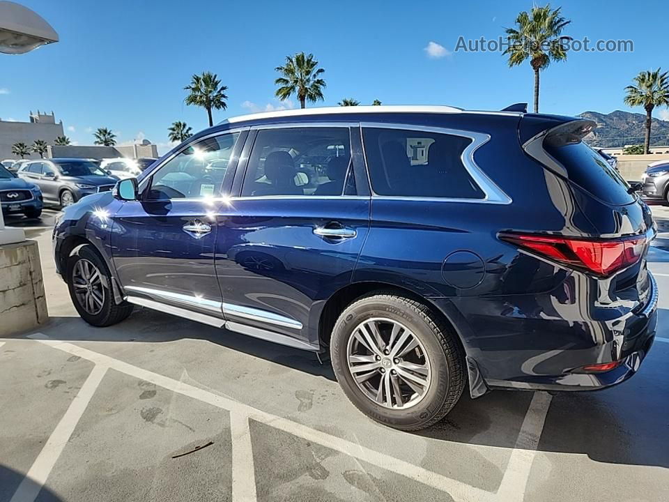 2020 Infiniti Qx60 Luxe/pure/special Edition Синий vin: 5N1DL0MN6LC508096