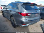 2020 Infiniti Qx60 Luxe Gray vin: 5N1DL0MN6LC513346