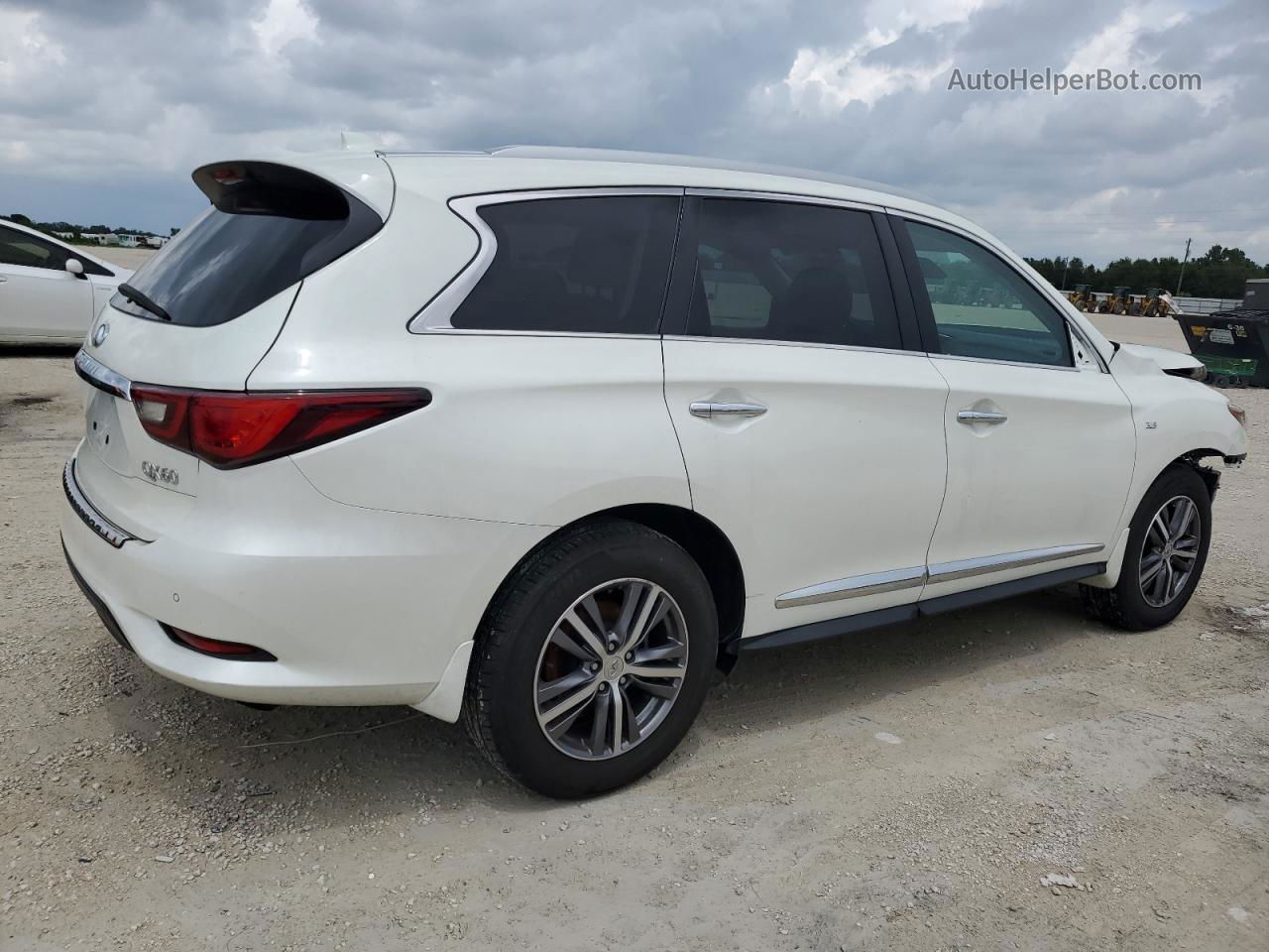 2020 Infiniti Qx60 Luxe White vin: 5N1DL0MN6LC516084