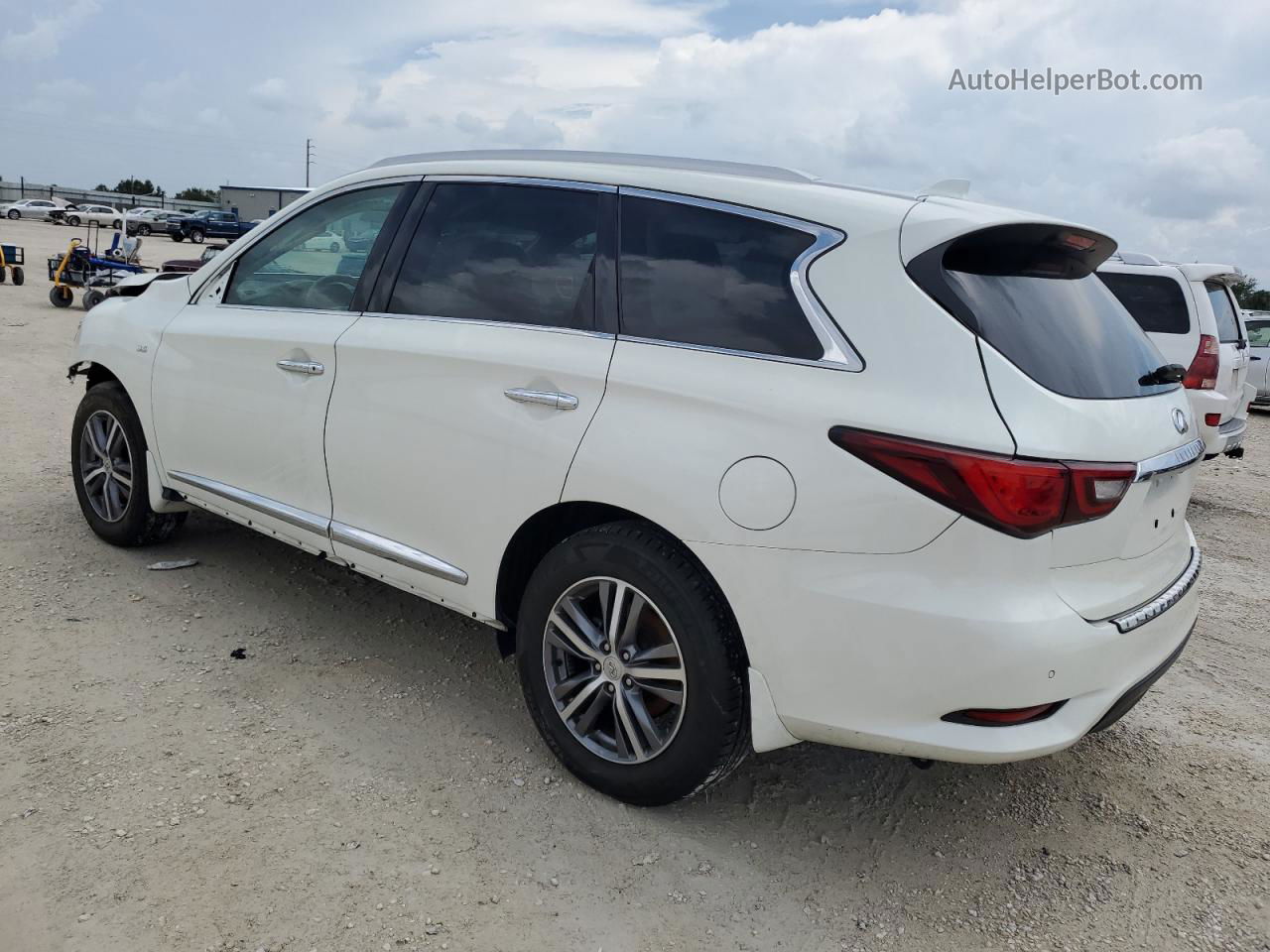 2020 Infiniti Qx60 Luxe White vin: 5N1DL0MN6LC516084