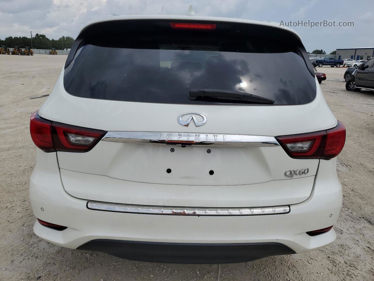 2020 Infiniti Qx60 Luxe White vin: 5N1DL0MN6LC516084