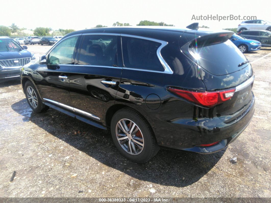 2020 Infiniti Qx60 Pure Black vin: 5N1DL0MN6LC524976