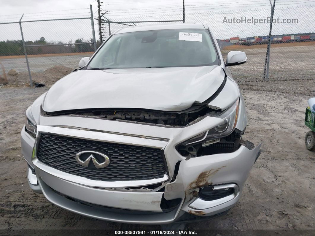 2020 Infiniti Qx60 Pure Silver vin: 5N1DL0MN6LC526436