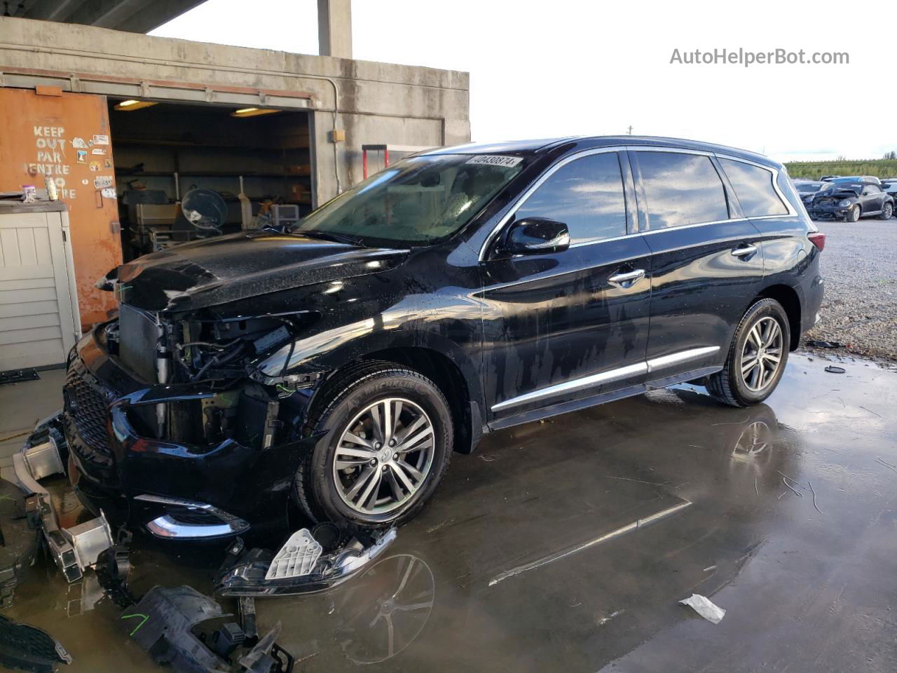 2020 Infiniti Qx60 Luxe Black vin: 5N1DL0MN6LC535721