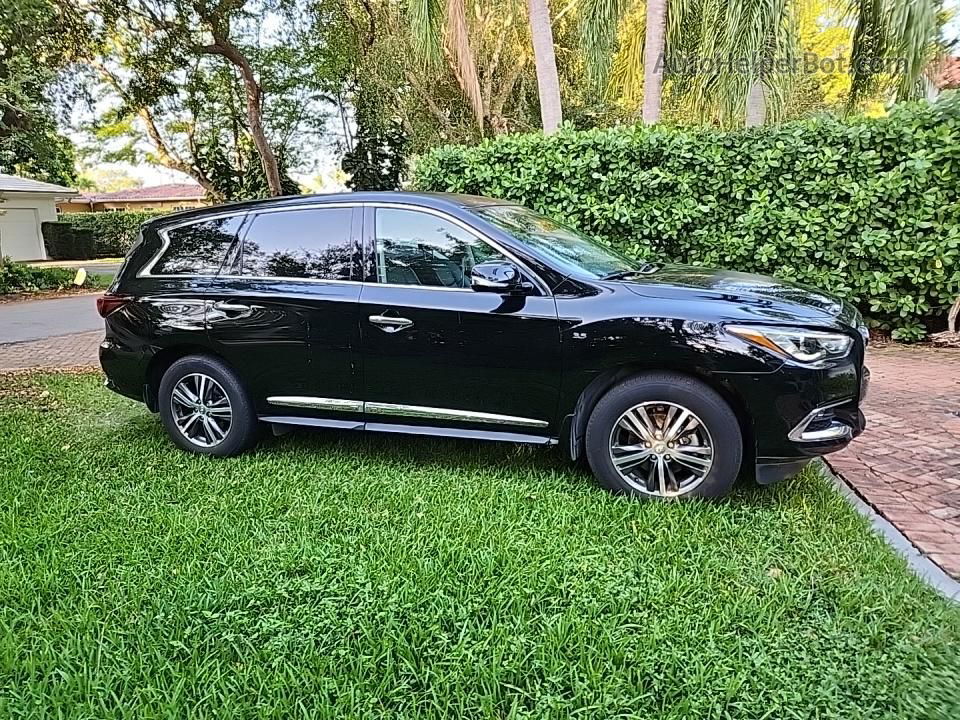 2020 Infiniti Qx60 Luxe/pure/special Edition Black vin: 5N1DL0MN6LC537341