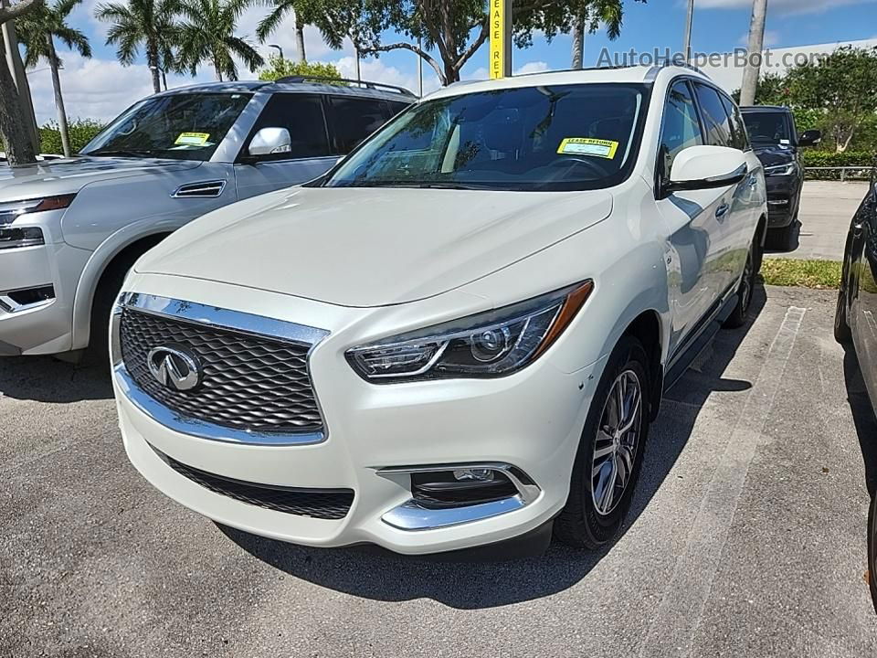 2020 Infiniti Qx60 Luxe/pure/special Edition White vin: 5N1DL0MN6LC539123