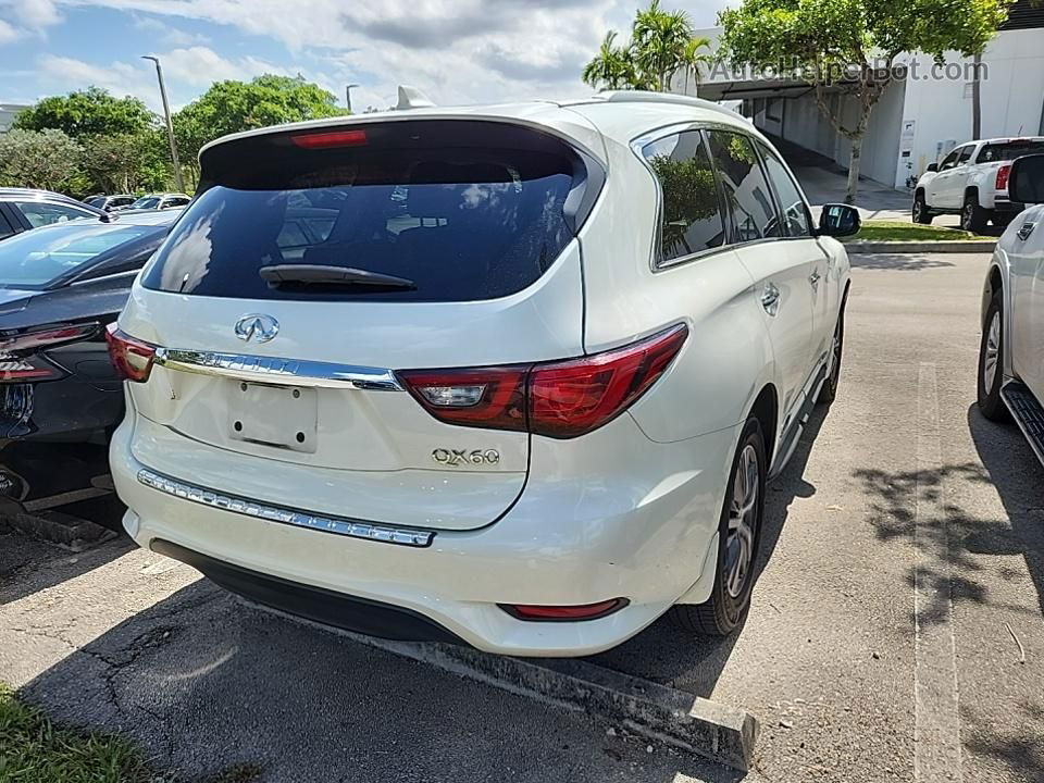 2020 Infiniti Qx60 Luxe/pure/special Edition White vin: 5N1DL0MN6LC539123