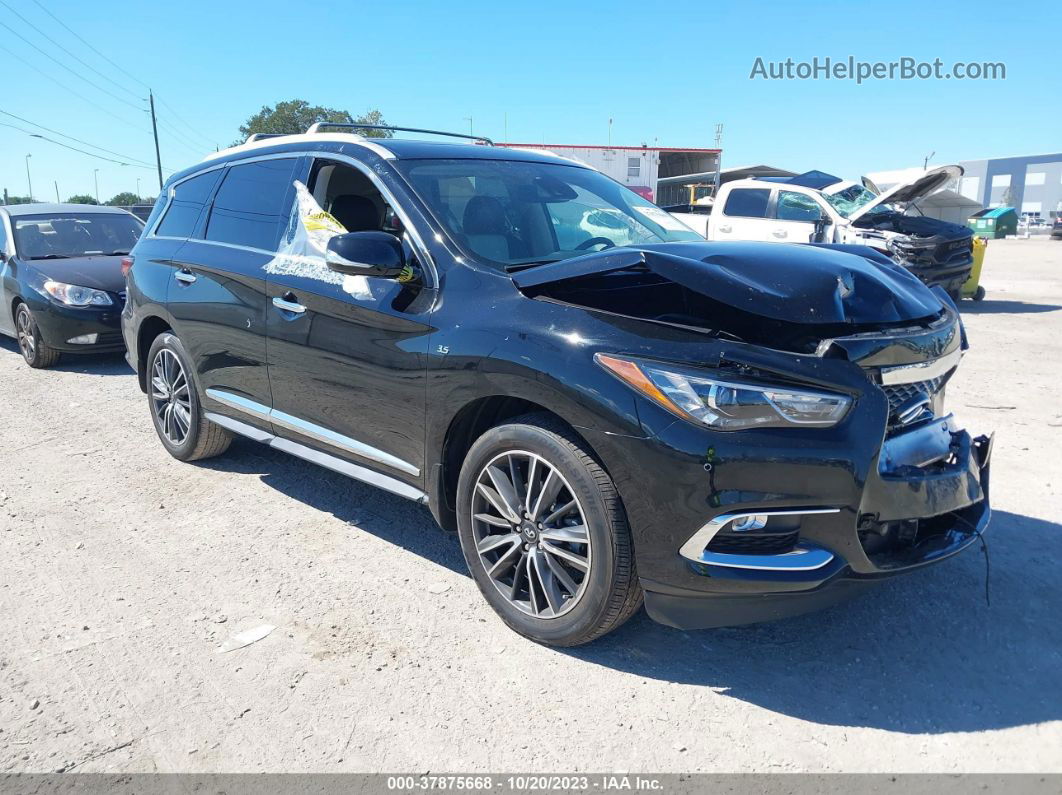 2020 Infiniti Qx60 Signature Edition Black vin: 5N1DL0MN6LC546590