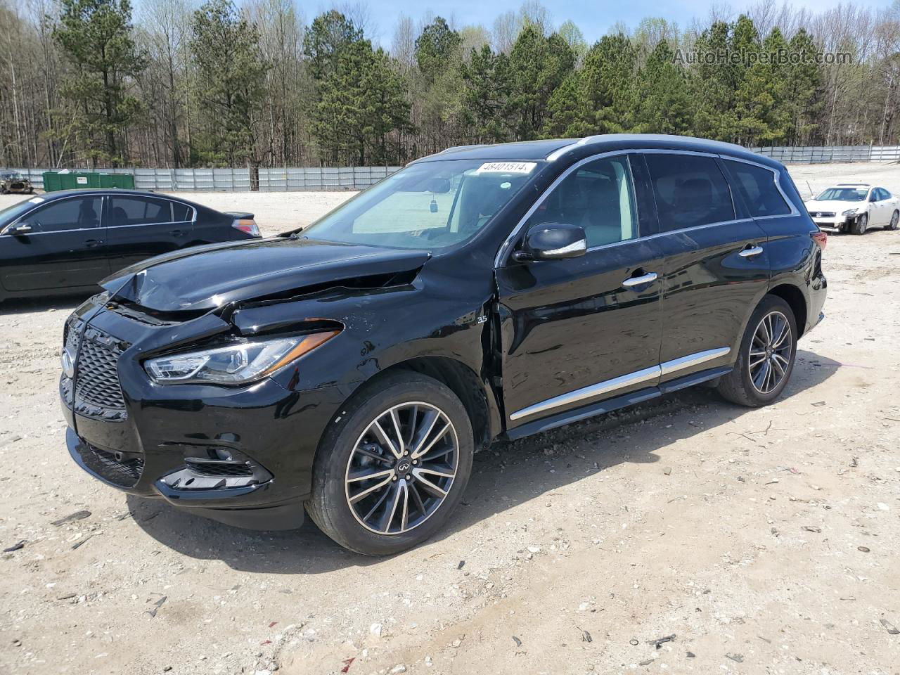 2020 Infiniti Qx60 Luxe Black vin: 5N1DL0MN6LC546590