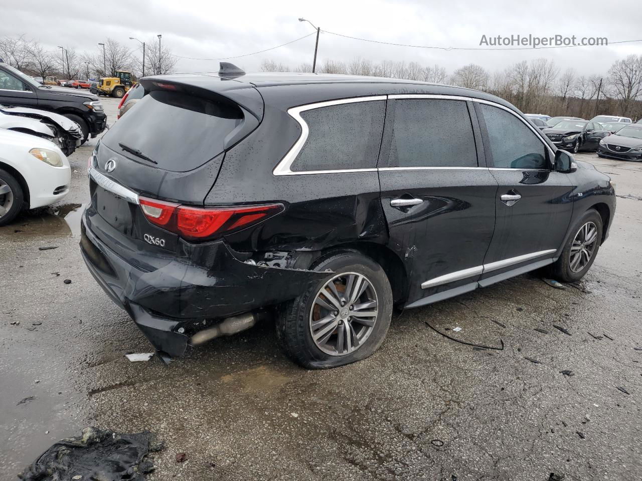 2017 Infiniti Qx60  Black vin: 5N1DL0MN7HC517509