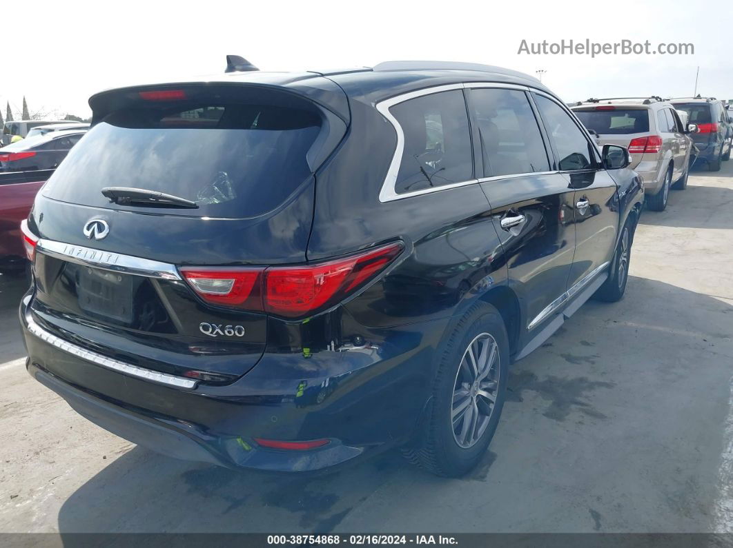 2017 Infiniti Qx60 Black vin: 5N1DL0MN7HC547156