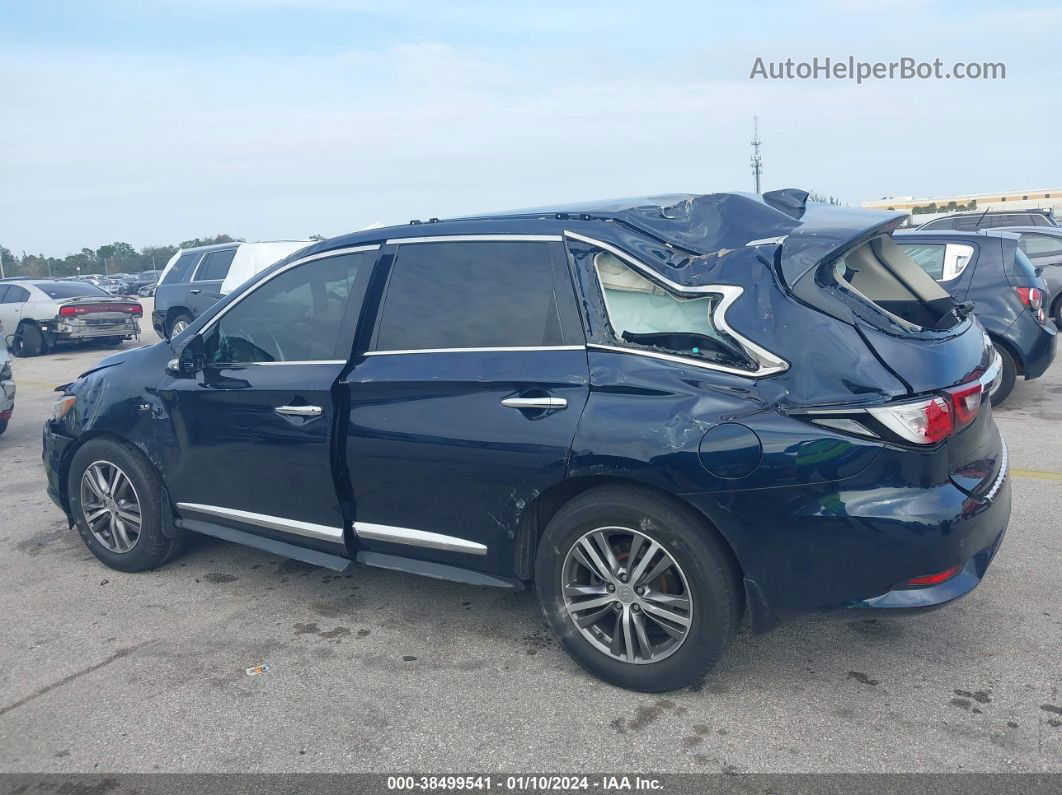 2020 Infiniti Qx60 Luxe Dark Blue vin: 5N1DL0MN7LC504879