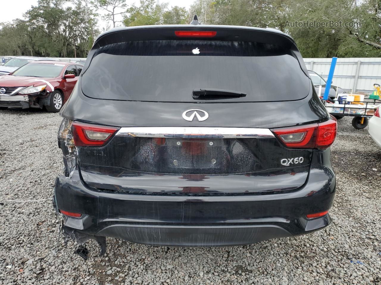 2020 Infiniti Qx60 Luxe Black vin: 5N1DL0MN7LC514408