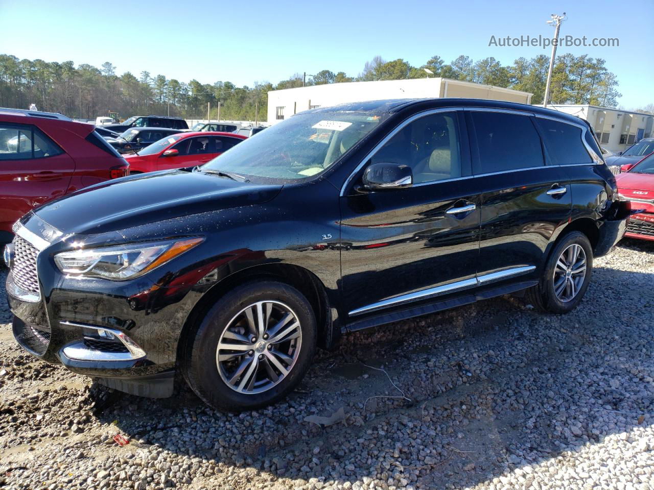 2020 Infiniti Qx60 Luxe Black vin: 5N1DL0MN7LC521729