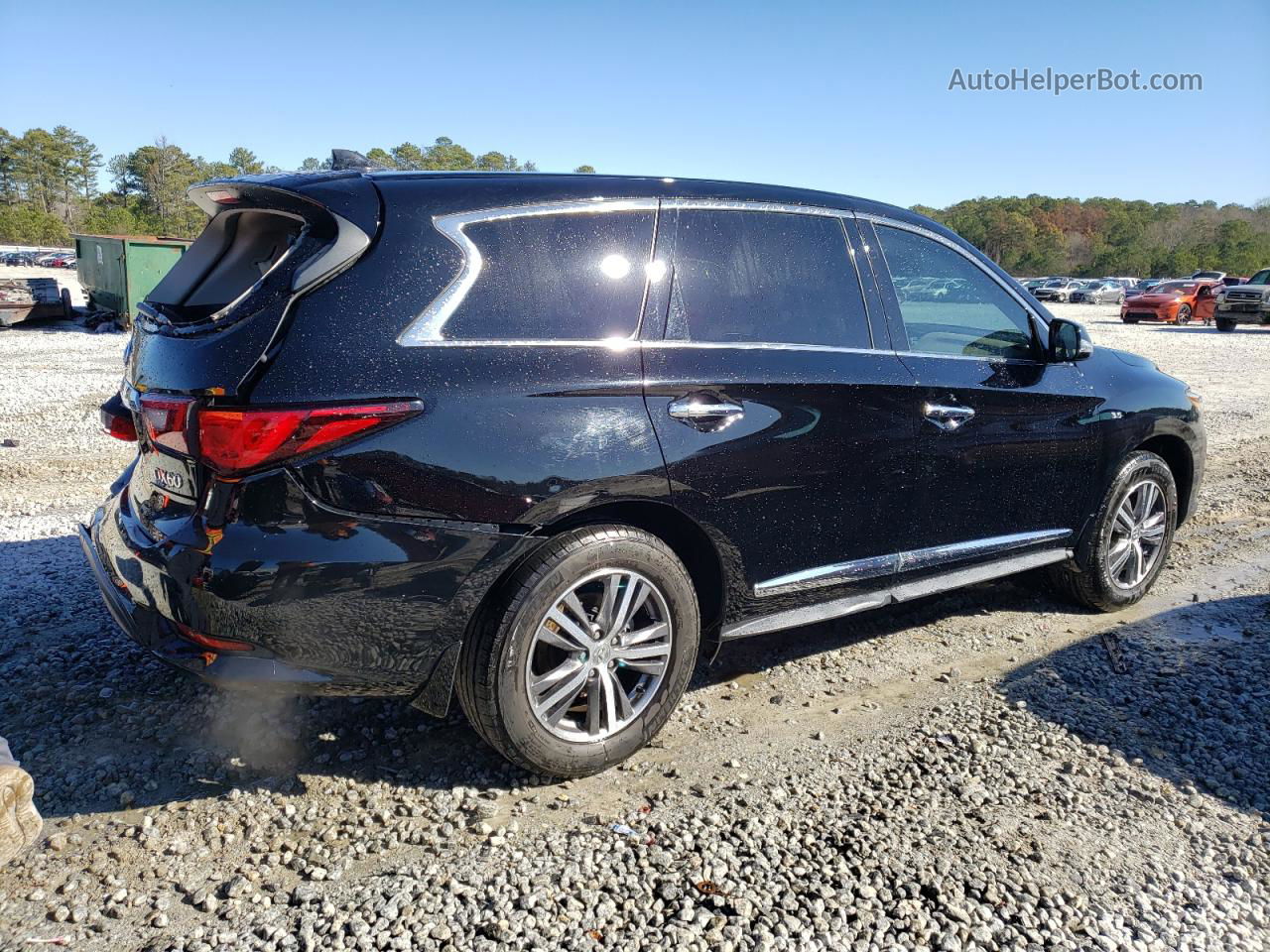 2020 Infiniti Qx60 Luxe Черный vin: 5N1DL0MN7LC521729