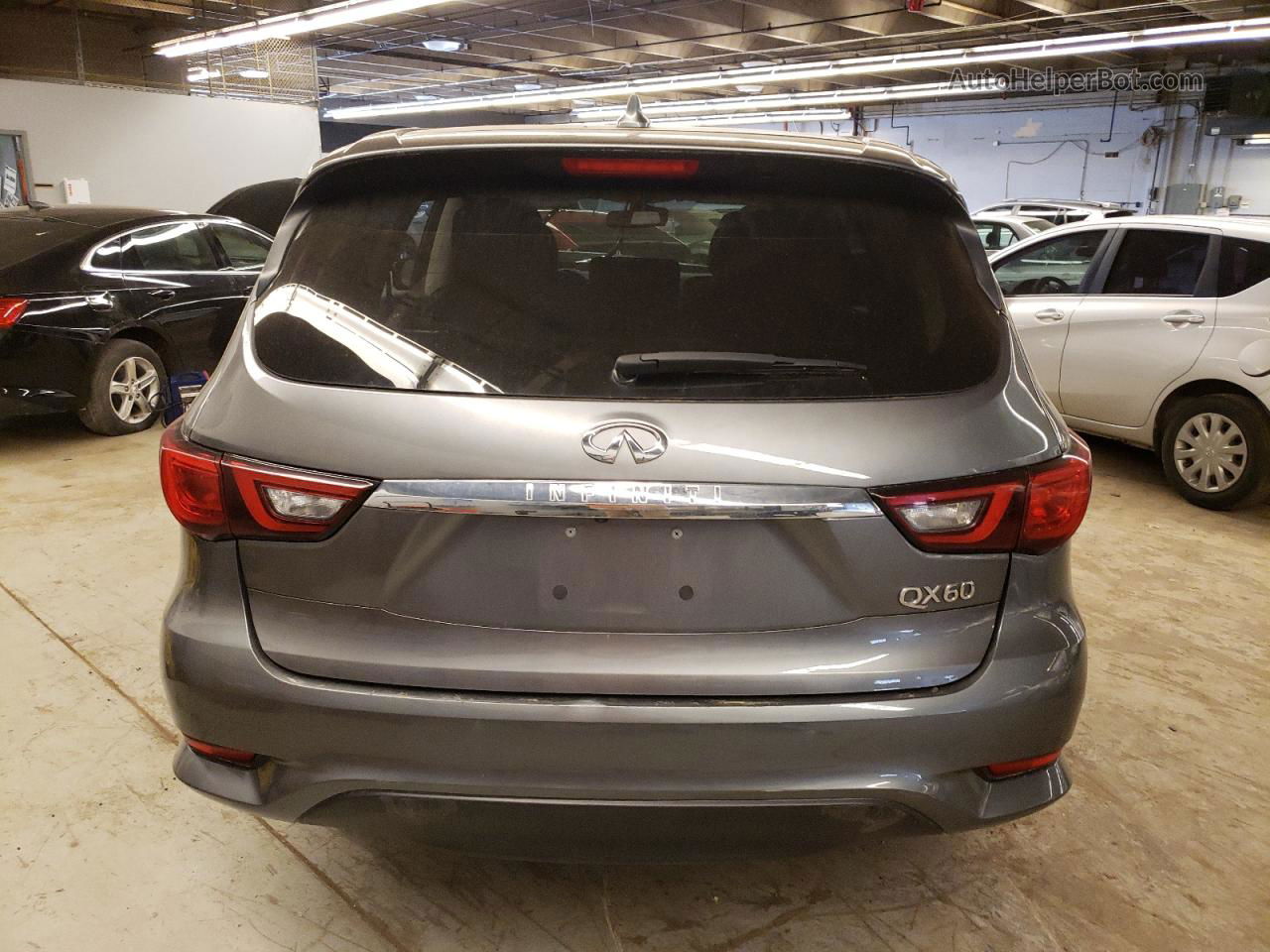 2020 Infiniti Qx60 Luxe Gray vin: 5N1DL0MN7LC532598