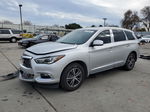 2017 Infiniti Qx60  Silver vin: 5N1DL0MN8HC504980