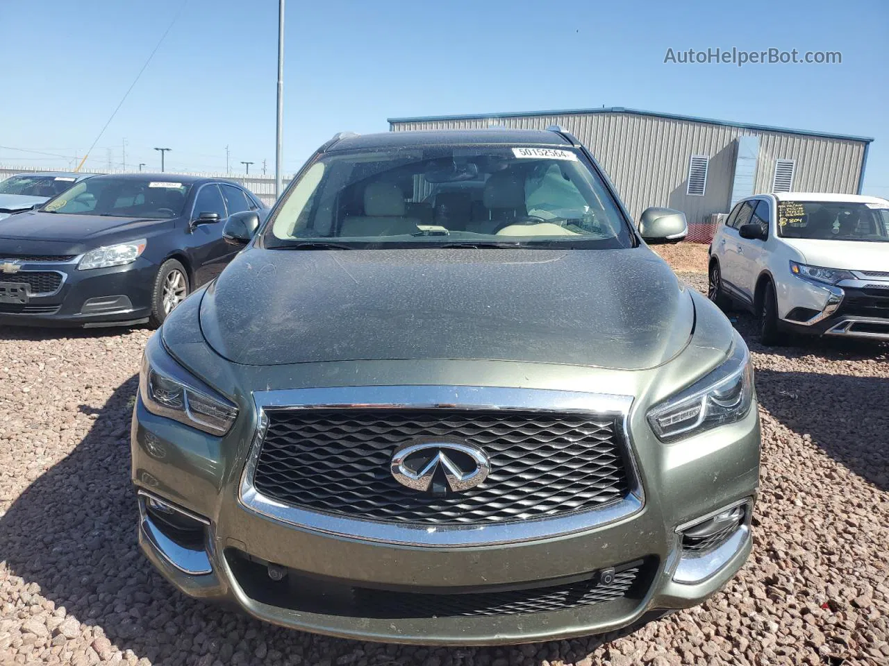 2017 Infiniti Qx60  Green vin: 5N1DL0MN8HC505370