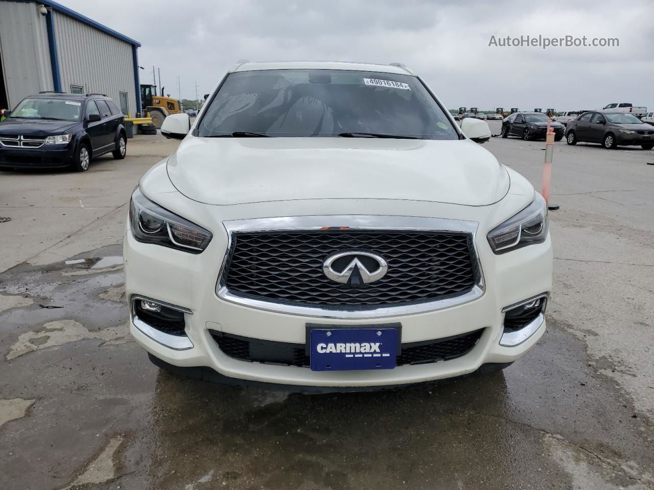 2017 Infiniti Qx60  White vin: 5N1DL0MN8HC506292