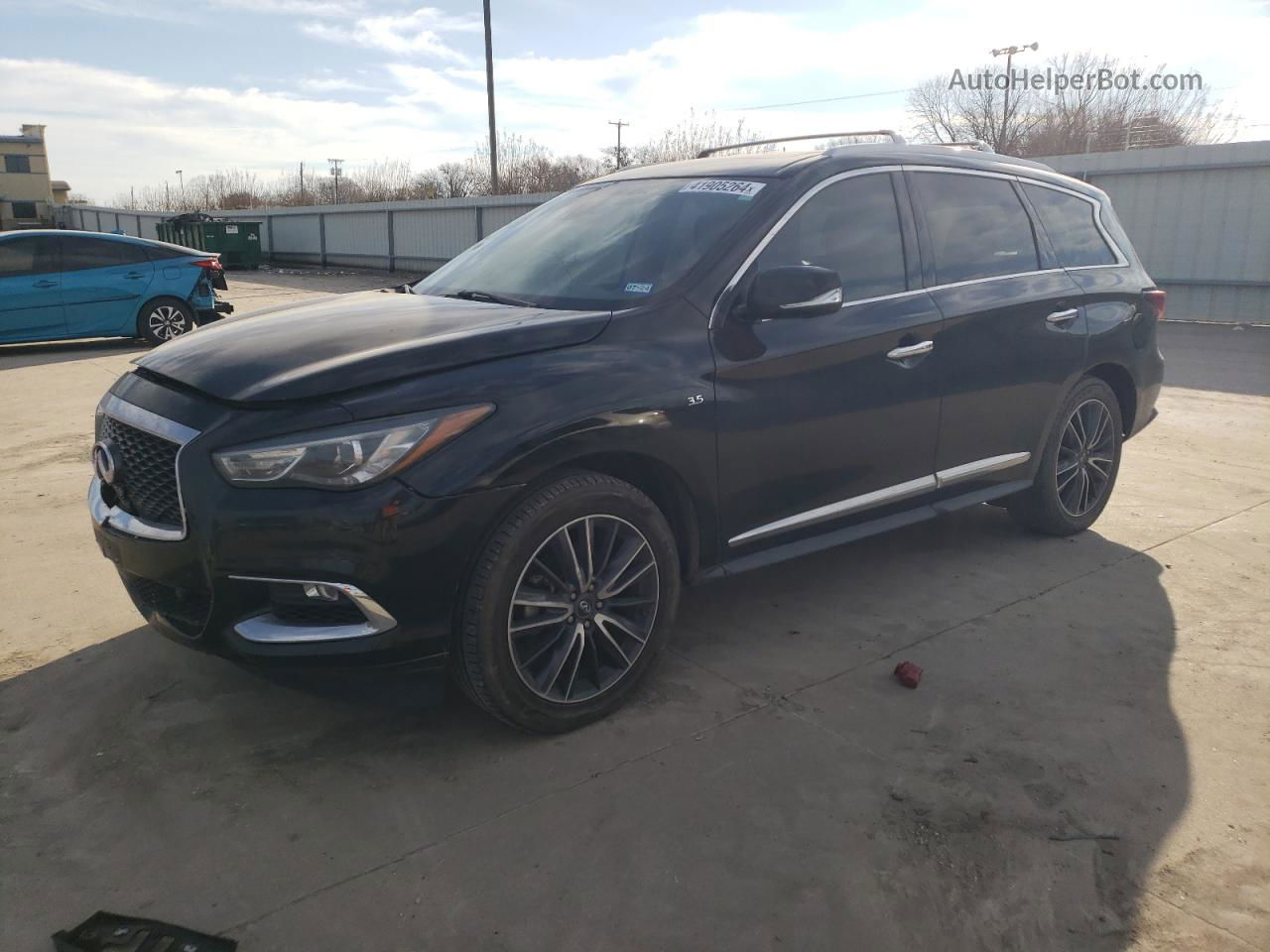 2017 Infiniti Qx60  Черный vin: 5N1DL0MN8HC511928