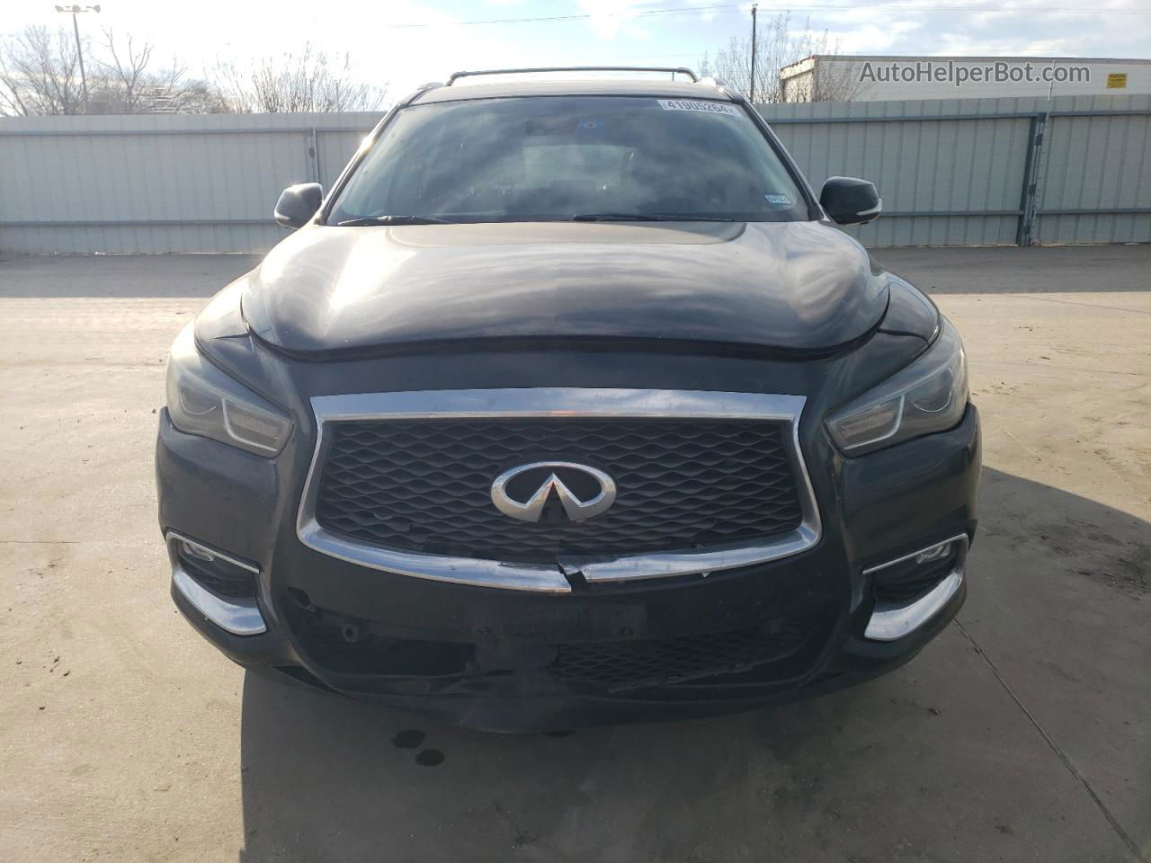 2017 Infiniti Qx60  Black vin: 5N1DL0MN8HC511928