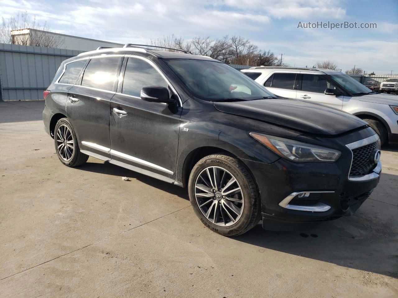 2017 Infiniti Qx60  Черный vin: 5N1DL0MN8HC511928