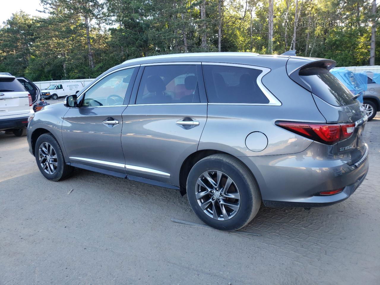 2017 Infiniti Qx60  Gray vin: 5N1DL0MN8HC530608