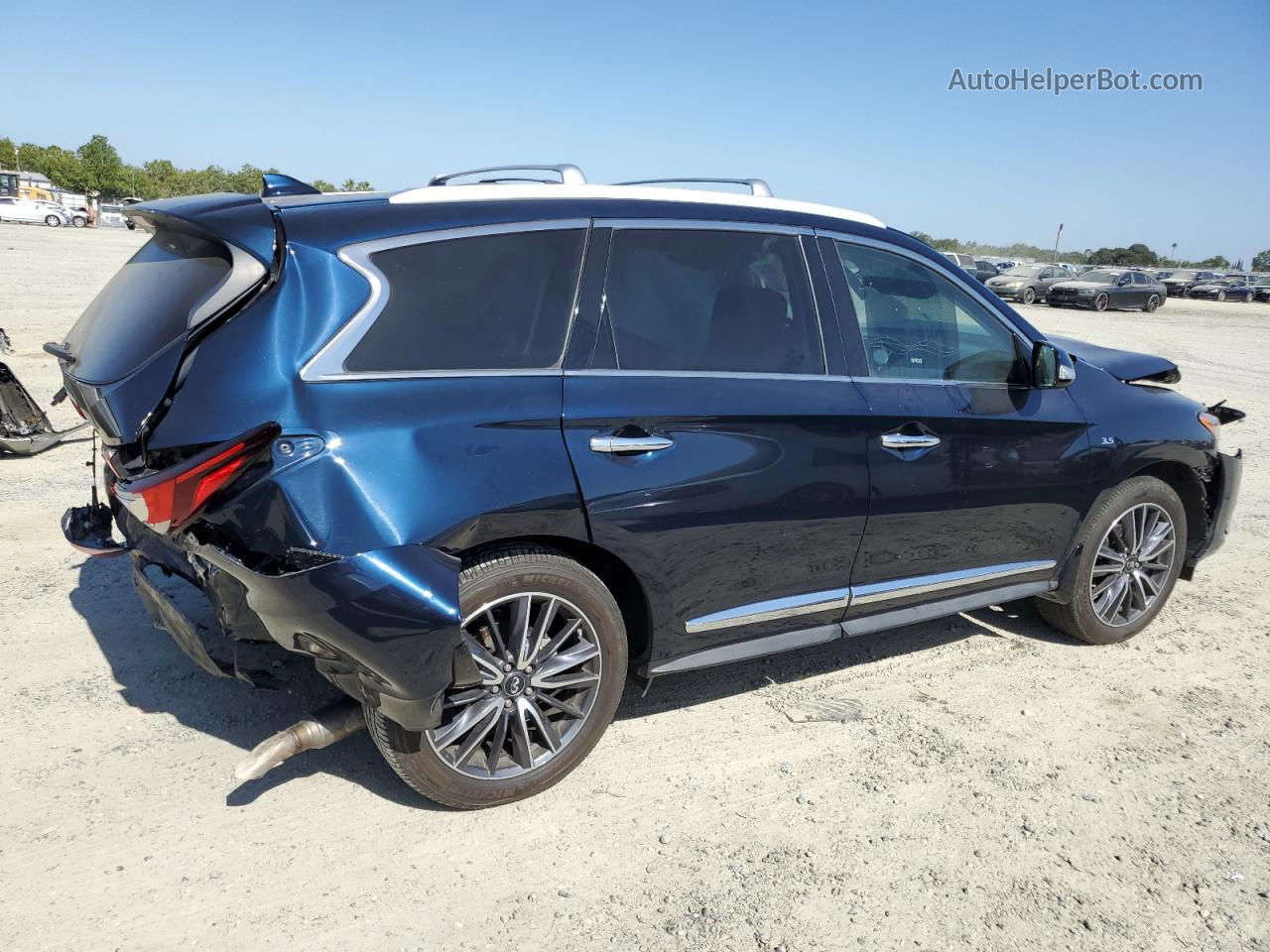 2017 Infiniti Qx60  Black vin: 5N1DL0MN8HC547487