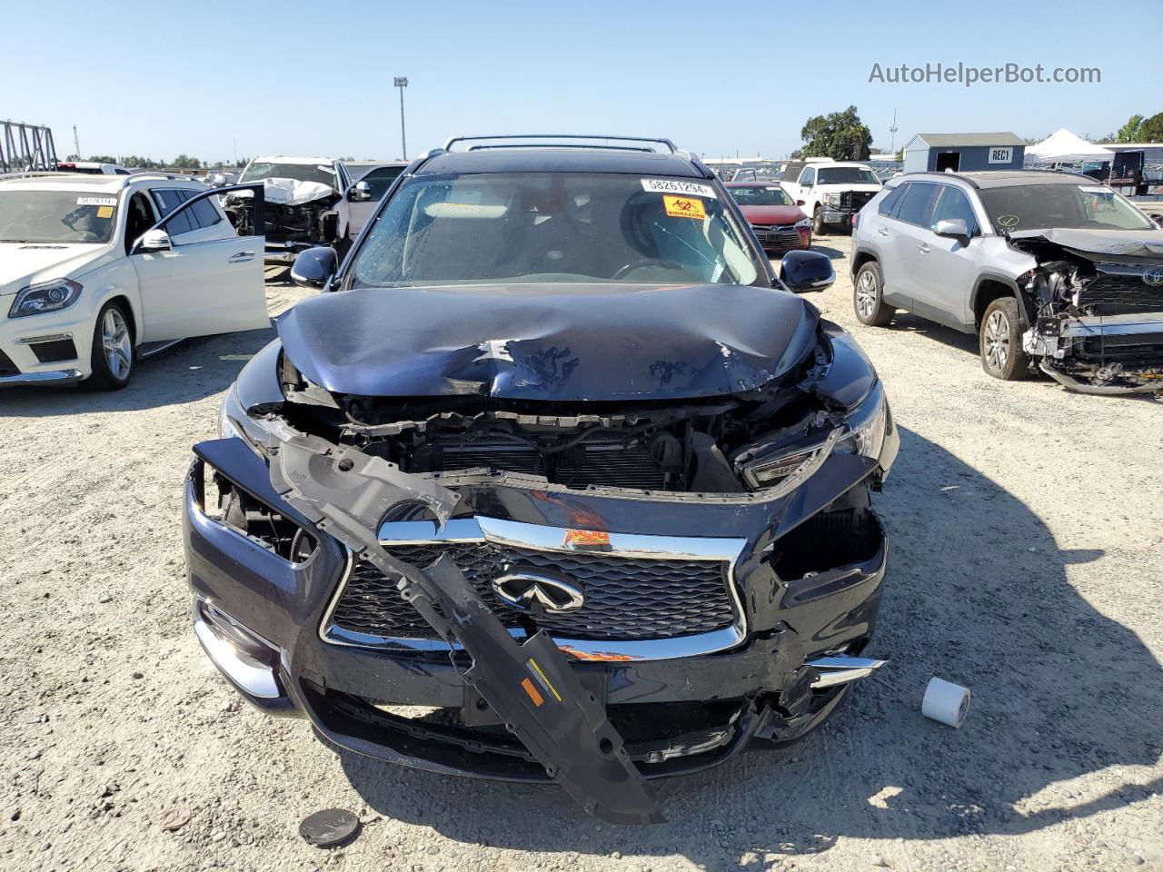 2017 Infiniti Qx60  Black vin: 5N1DL0MN8HC547487