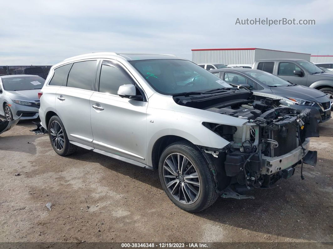 2017 Infiniti Qx60   Silver vin: 5N1DL0MN8HC549286