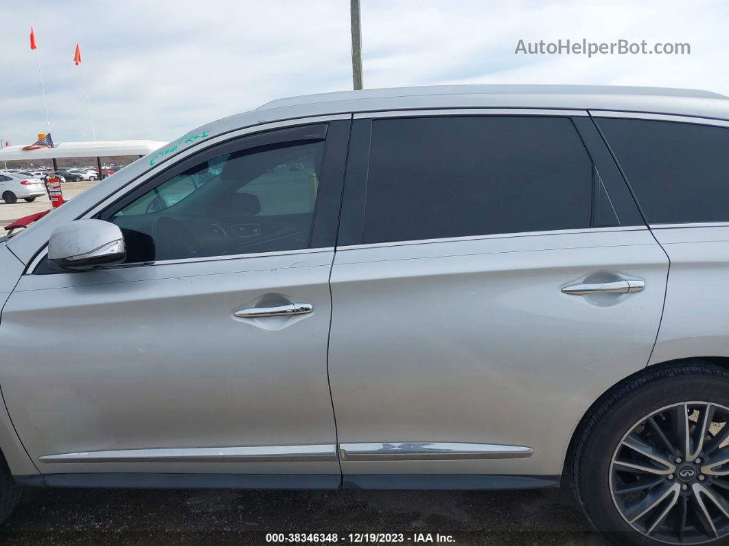 2017 Infiniti Qx60   Silver vin: 5N1DL0MN8HC549286