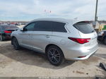 2017 Infiniti Qx60   Silver vin: 5N1DL0MN8HC549286