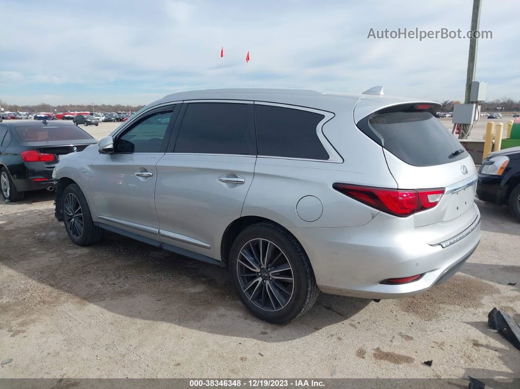 2017 Infiniti Qx60   Silver vin: 5N1DL0MN8HC549286