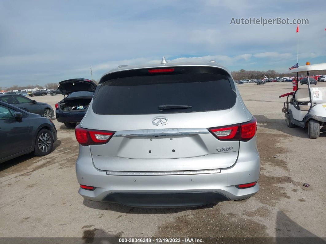 2017 Infiniti Qx60   Silver vin: 5N1DL0MN8HC549286