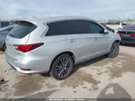 2017 Infiniti Qx60   Silver vin: 5N1DL0MN8HC549286