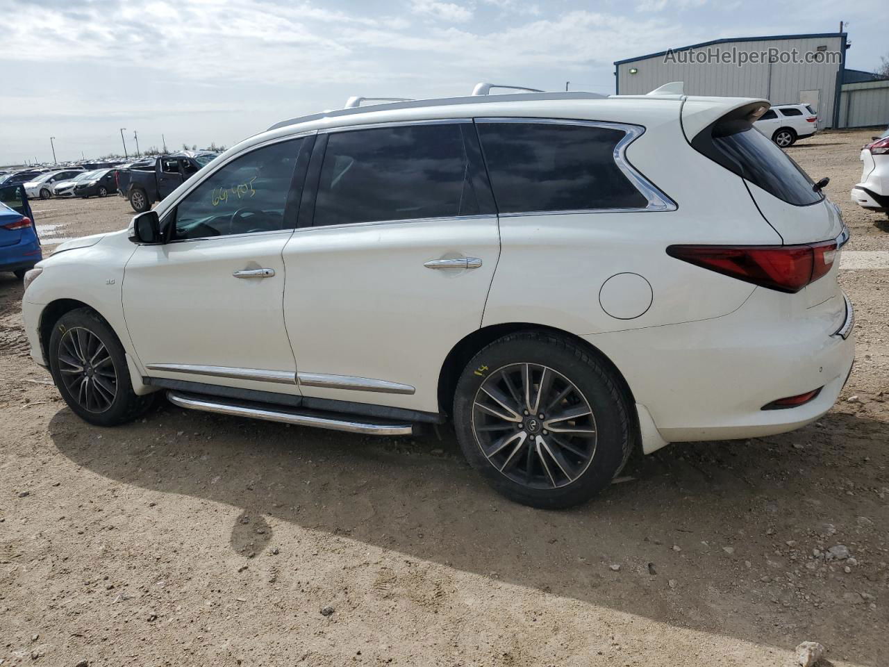 2017 Infiniti Qx60  White vin: 5N1DL0MN8HC560370