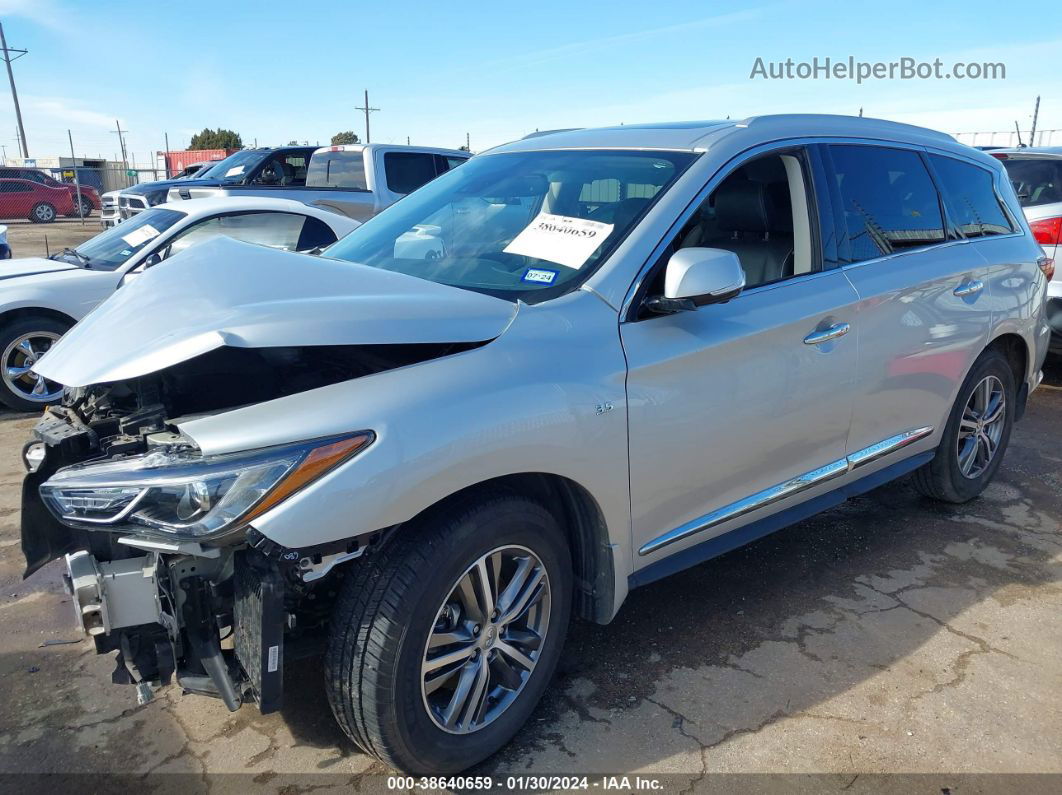 2020 Infiniti Qx60 Luxe Серебряный vin: 5N1DL0MN8LC508200