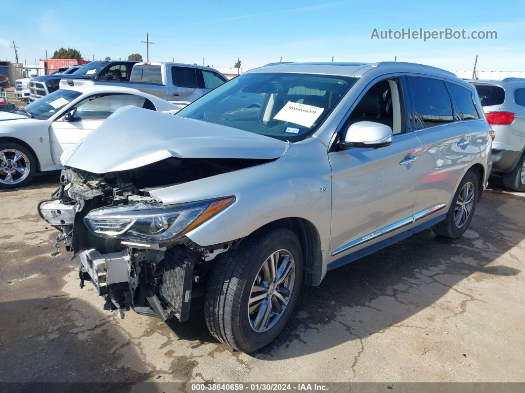 2020 Infiniti Qx60 Luxe Silver vin: 5N1DL0MN8LC508200