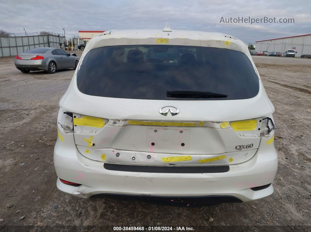 2020 Infiniti Qx60 Pure White vin: 5N1DL0MN8LC508522