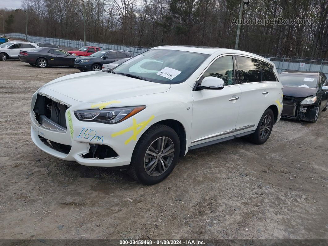 2020 Infiniti Qx60 Pure White vin: 5N1DL0MN8LC508522