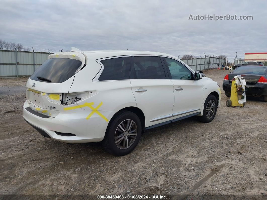 2020 Infiniti Qx60 Pure White vin: 5N1DL0MN8LC508522