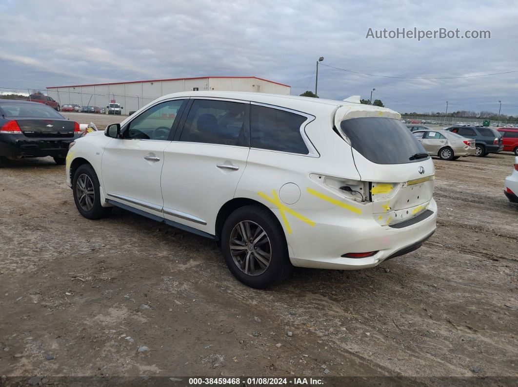 2020 Infiniti Qx60 Pure White vin: 5N1DL0MN8LC508522