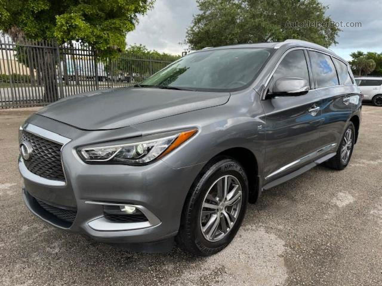 2020 Infiniti Qx60 Luxe Серый vin: 5N1DL0MN8LC510478