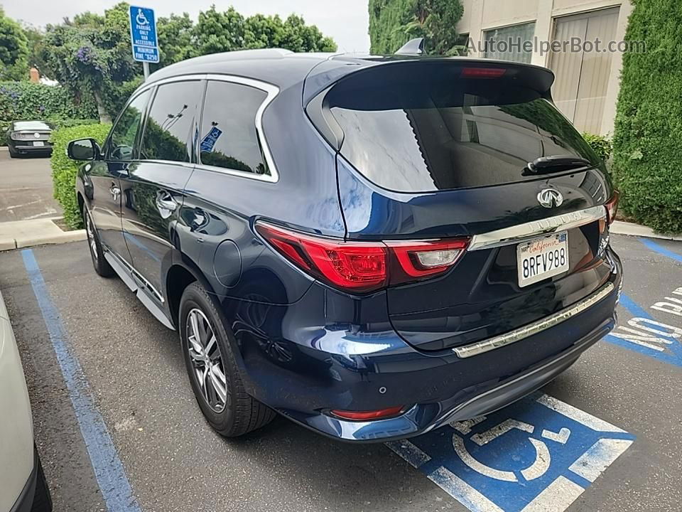 2020 Infiniti Qx60 Luxe Blue vin: 5N1DL0MN8LC511341